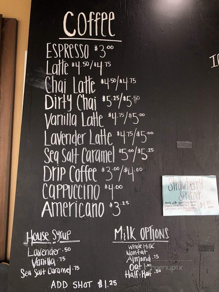 North Fork Chai - Newcastle, CA menu_pic