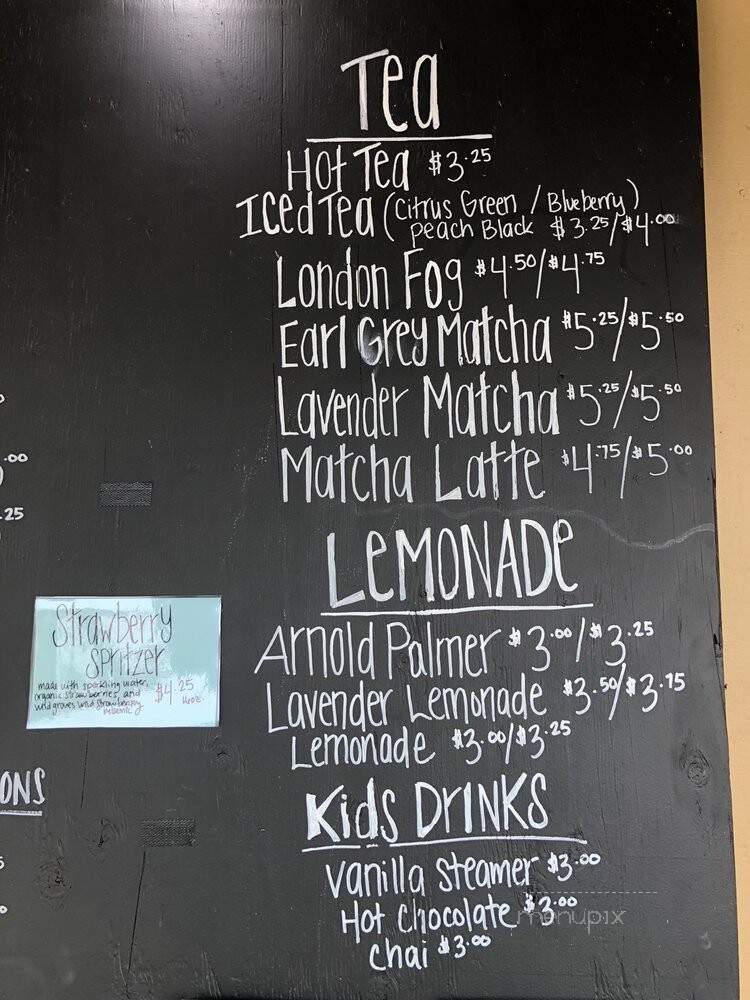 North Fork Chai - Newcastle, CA menu_pic
