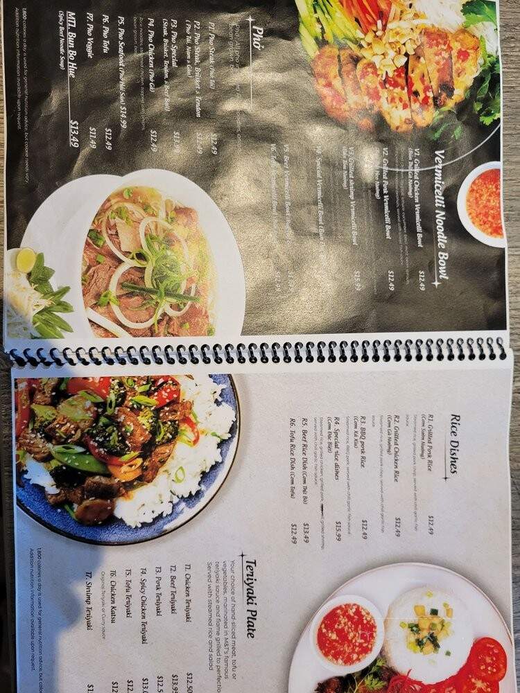M&T Cafe - Bremerton, WA menu_pic