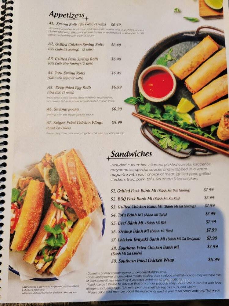 M&T Cafe - Bremerton, WA menu_pic