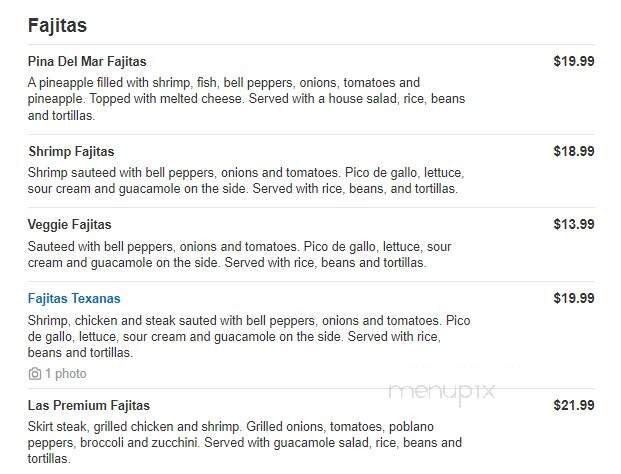 Mi Cancun - Angier, NC menu_pic