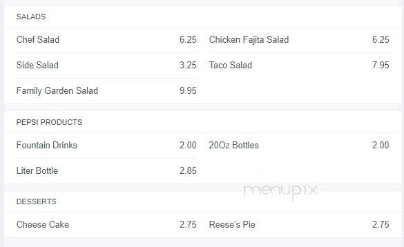 Eddie's Lakeview Pizza - Nineveh, IN menu_pic