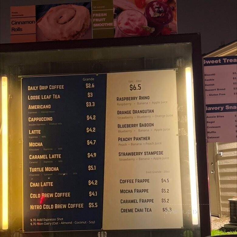 Friedrichs Coffee Roastery - Urbandale, IA menu_pic