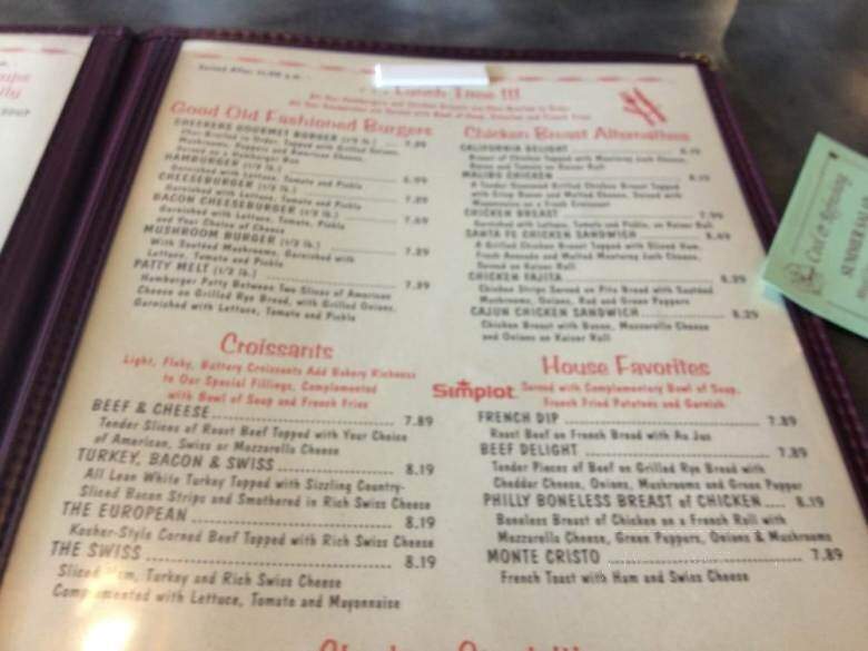 Checkers Pancake House - Schaumburg, IL menu_pic