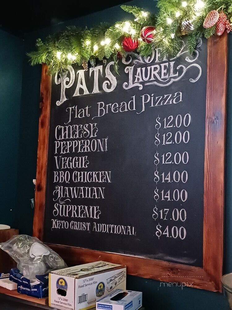 Pat's Cocktail Lounge - North Hollywood, CA menu_pic