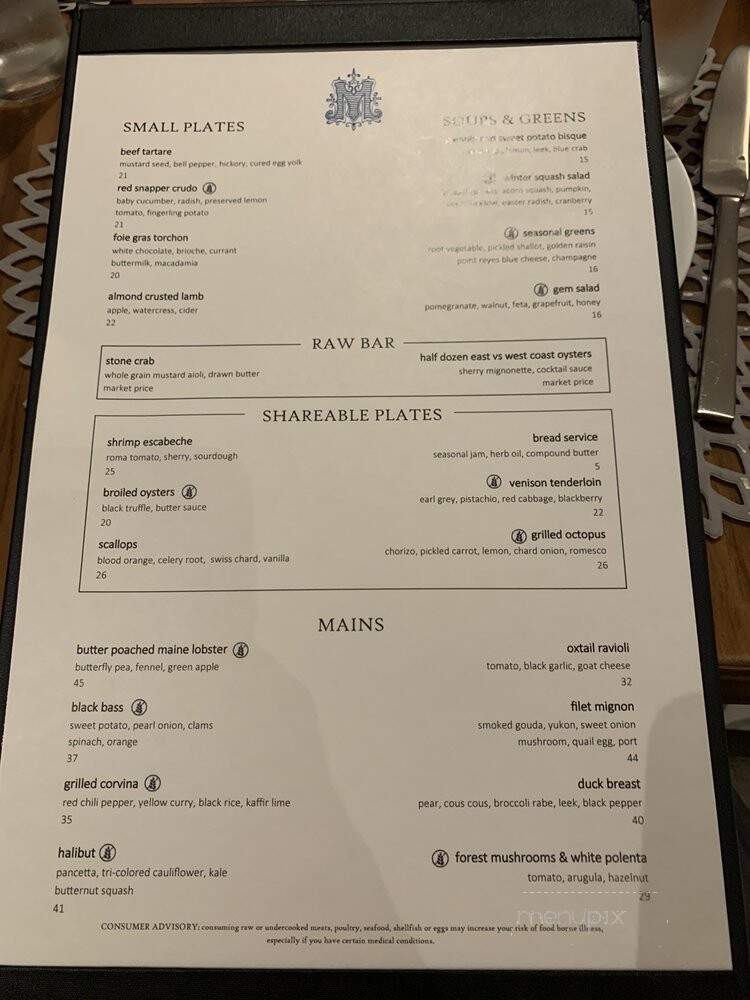 The Maritana Grille - St Pete Beach, FL menu_pic