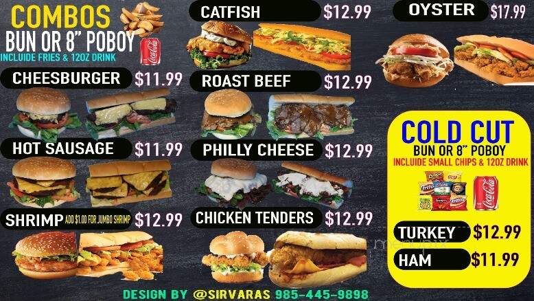 Stop 2 Shop - Slidell, LA menu_pic