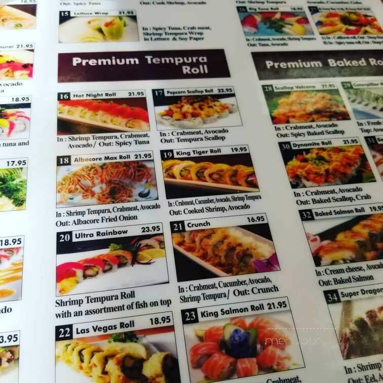 Komachi Sushi - Lodi, CA menu_pic
