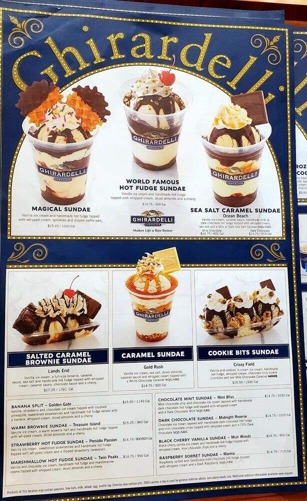 Ghirardelli Soda Fountain and Chocolate Shop - Hollywood, CA