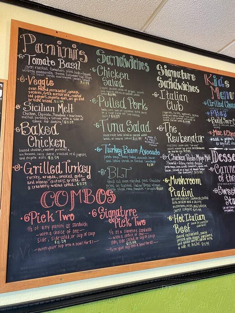 Zuppa's Deli - Wexford, PA menu_pic