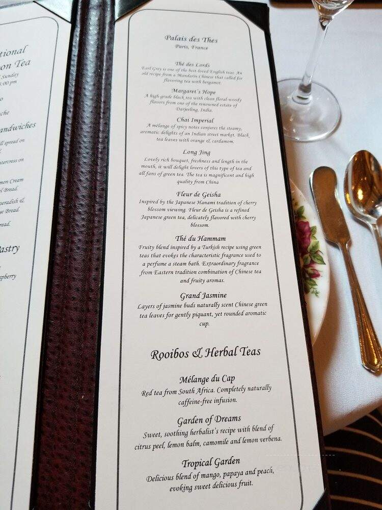 Rendezvous Court & at Millennium Biltmore Hotel - Los Angeles, CA menu_pic