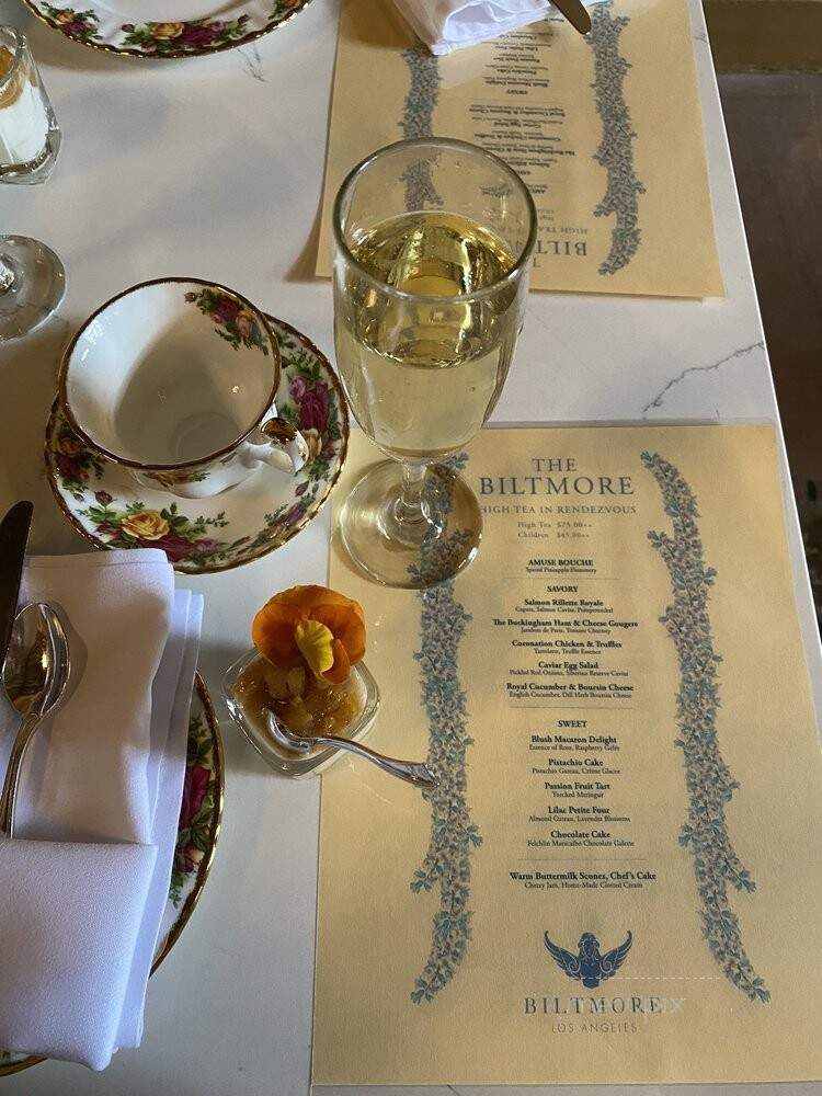 Rendezvous Court & at Millennium Biltmore Hotel - Los Angeles, CA menu_pic