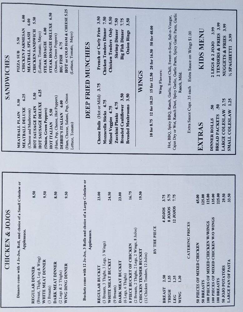 Italo's Pizza - East Liverpool, OH menu_pic