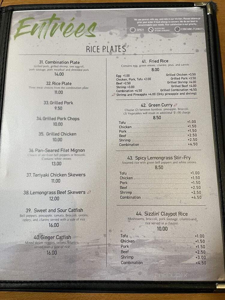 Basil Leaf - Albuquerque, NM menu_pic