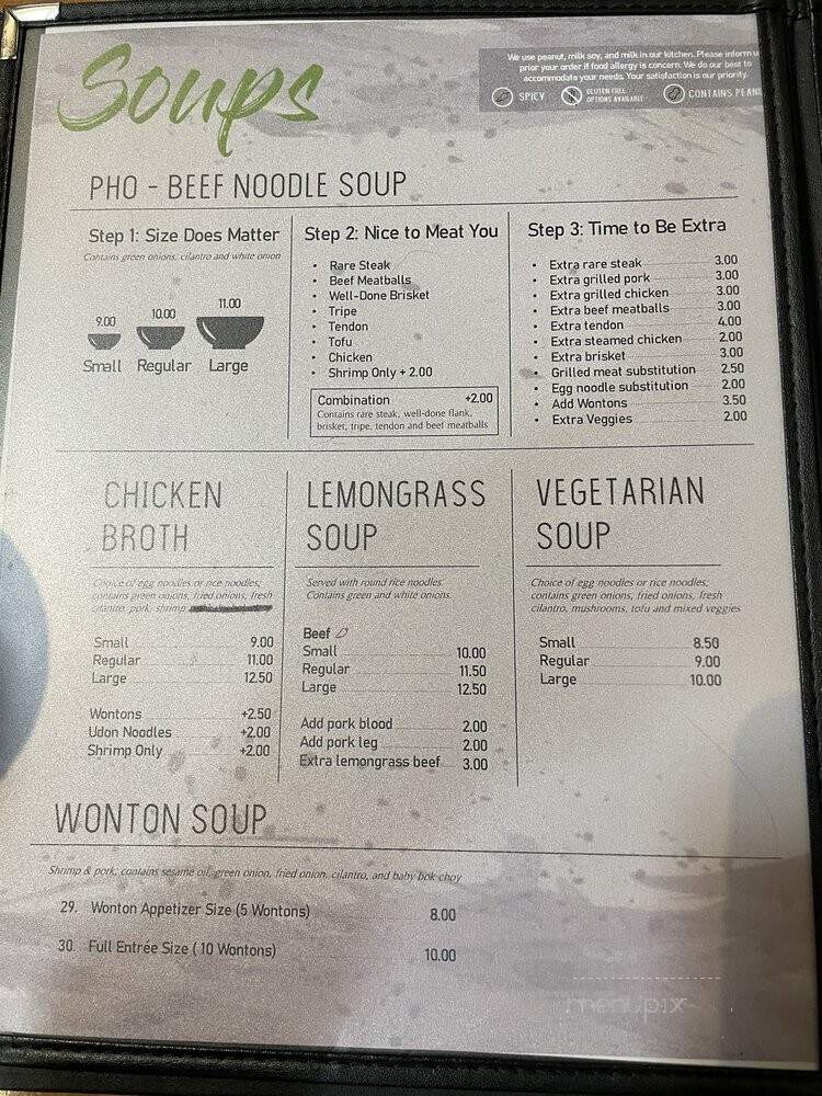 Basil Leaf - Albuquerque, NM menu_pic