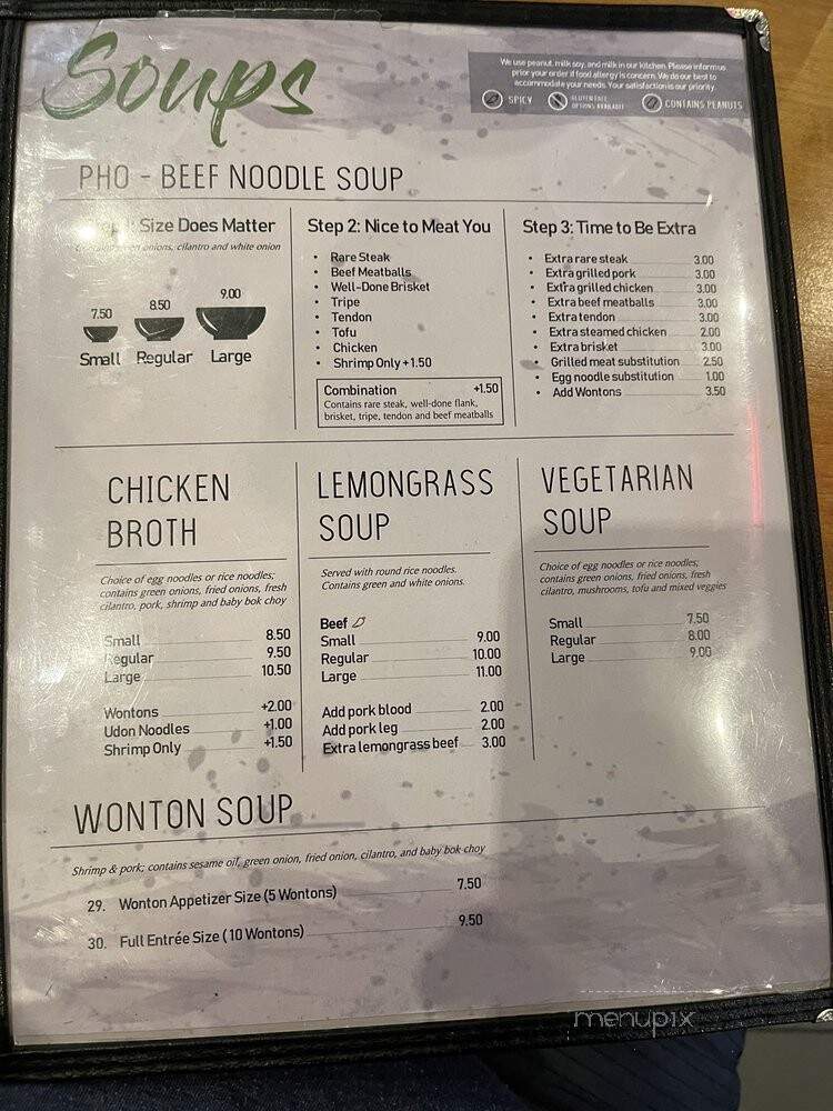 Basil Leaf - Albuquerque, NM menu_pic
