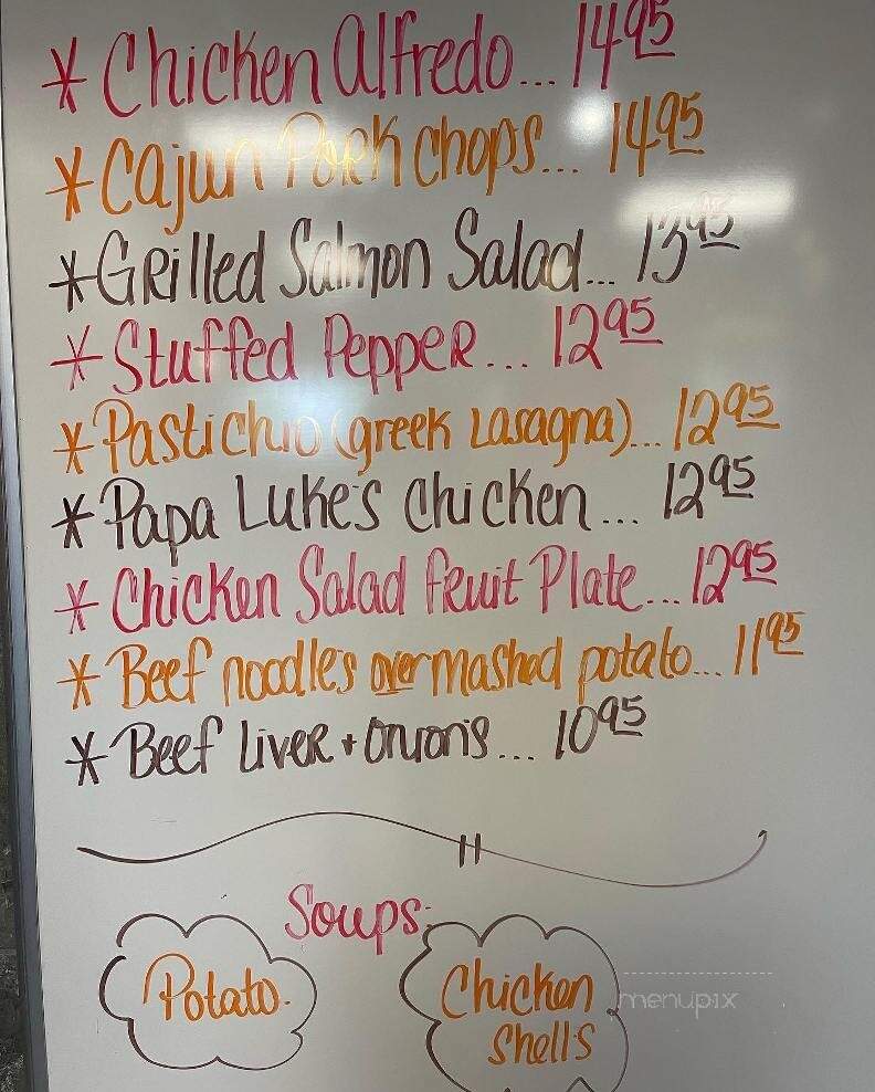 Seros Restaurant - Indianapolis, IN menu_pic