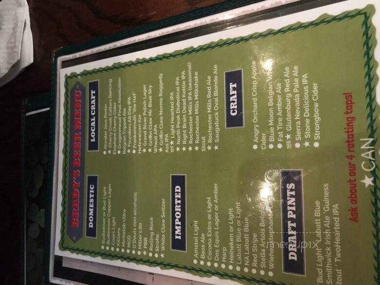 Brady's Tavern - Beverly Hills, MI