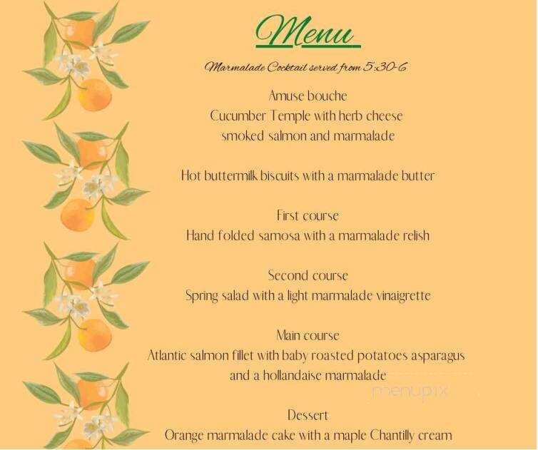 The Henley House Pub and Restaurant - Sheet Harbour, NS menu_pic