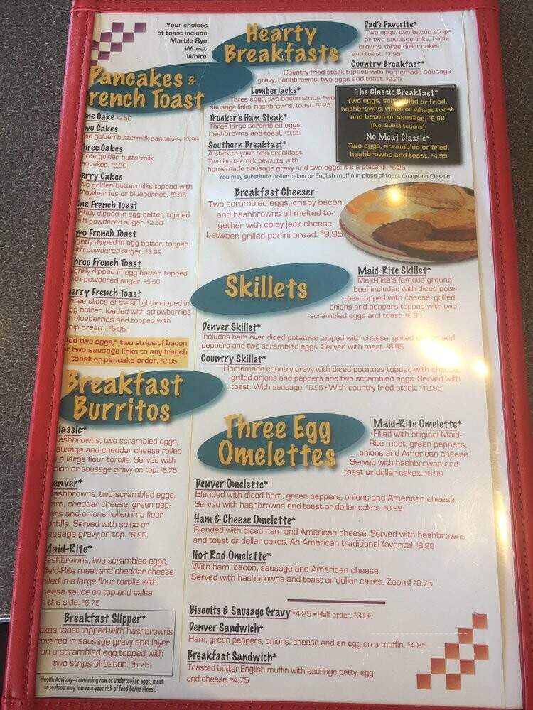 Maid-Rite - East Moline, IL menu_pic