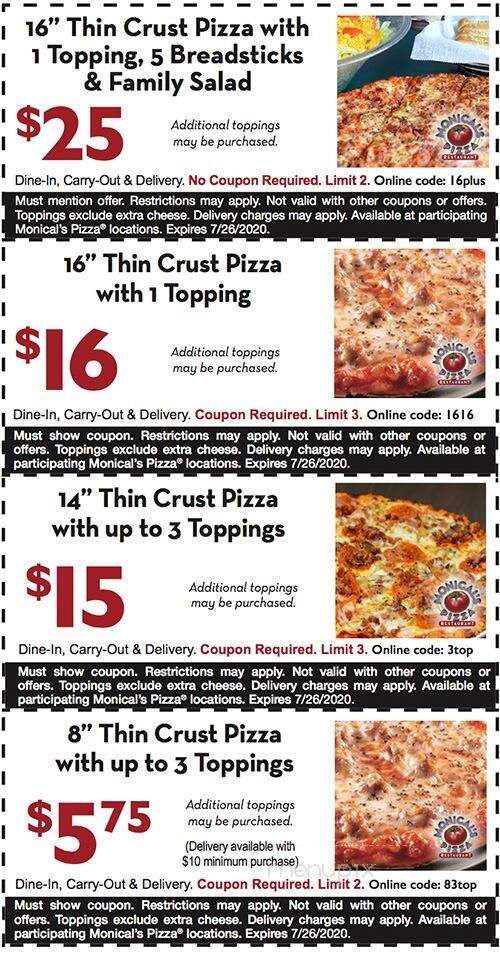 Monical's Pizza - Decatur, IL