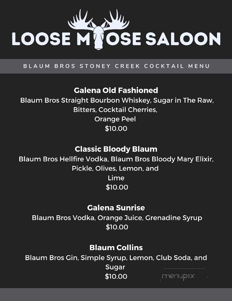 Stoney Creek Inn - Galena, IL menu_pic