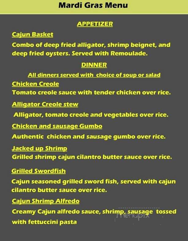 Powerhouse Bar & Grill - Northome, MN menu_pic