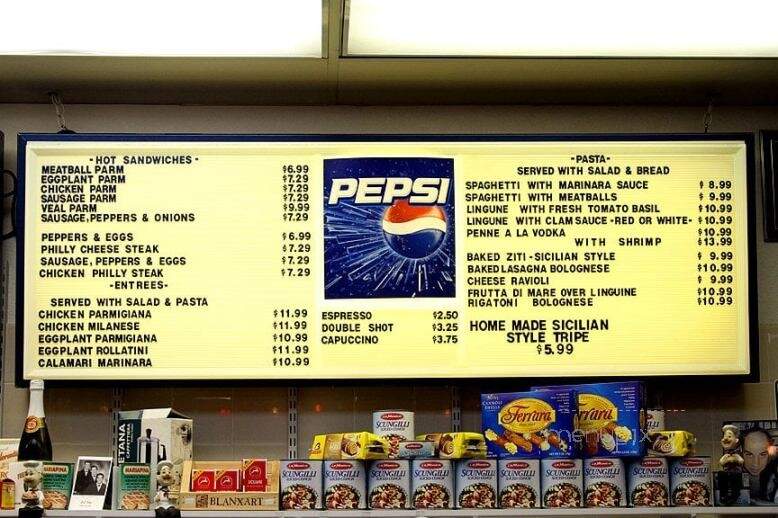 Cugino's Italian Deli - Las Vegas, NV menu_pic