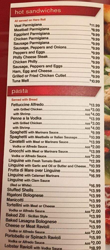 Cugino's Italian Deli - Las Vegas, NV menu_pic