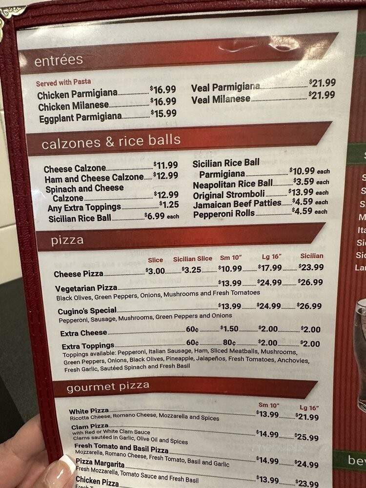 Cugino's Italian Deli - Las Vegas, NV menu_pic