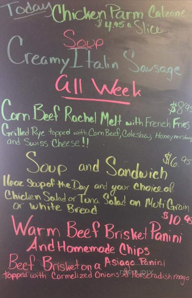 Acio's - Newton, NH menu_pic