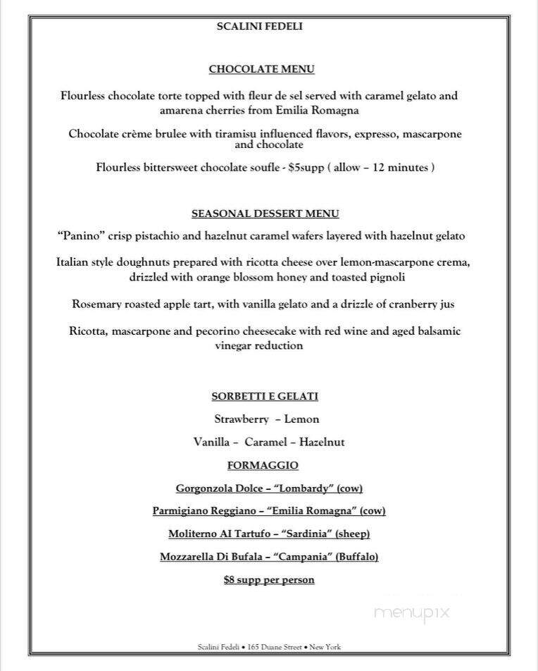 Scalini Fedeli - Chatham, NJ menu_pic