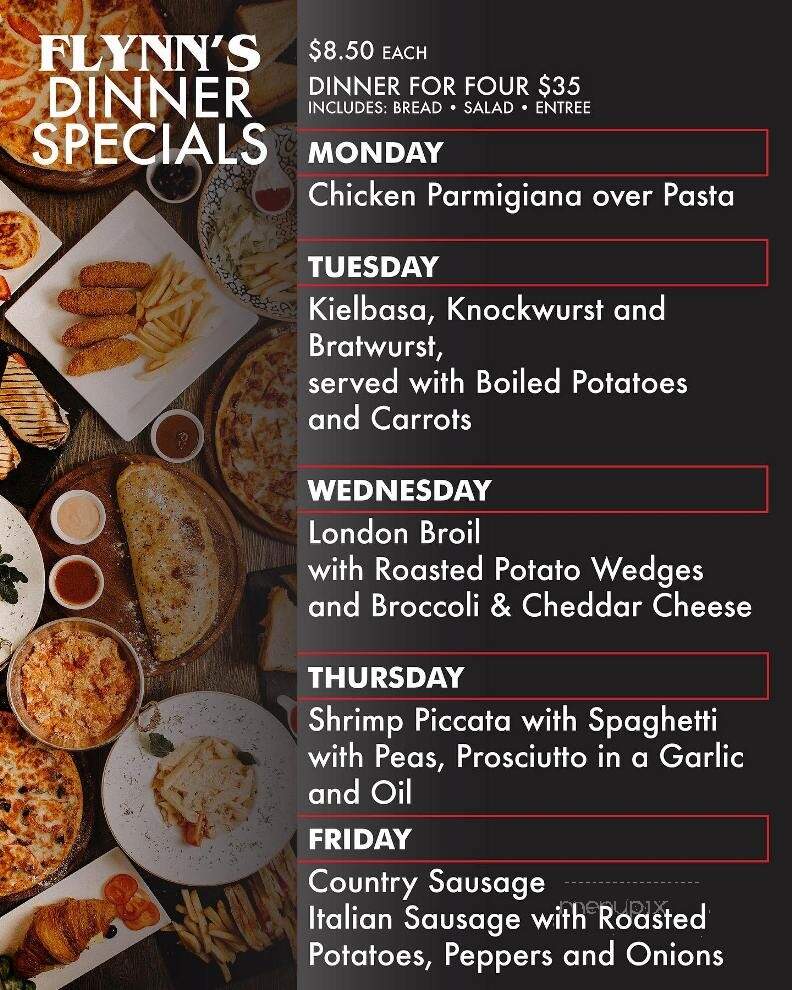 Flynn's Deli - Westwood, NJ menu_pic