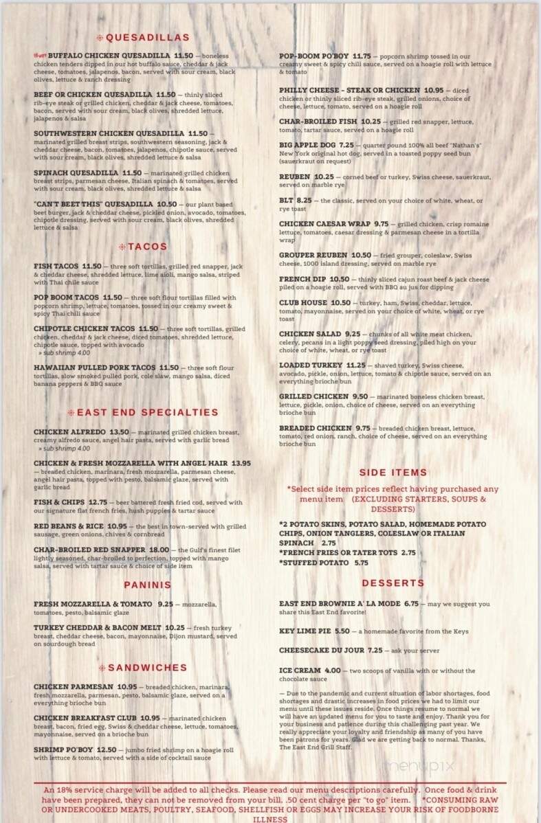 East End Grill - Memphis, TN