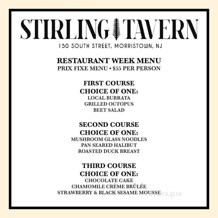 Stirling Tavern - Morristown, NJ