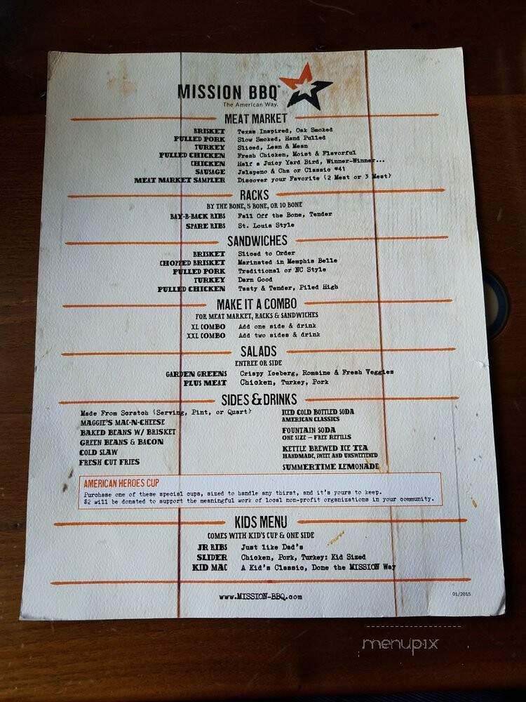 Mission BBQ - Tampa, FL menu_pic