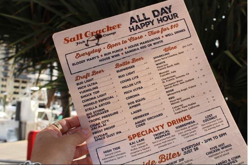 Salt Cracker Fish Camp - Clearwater, FL menu_pic