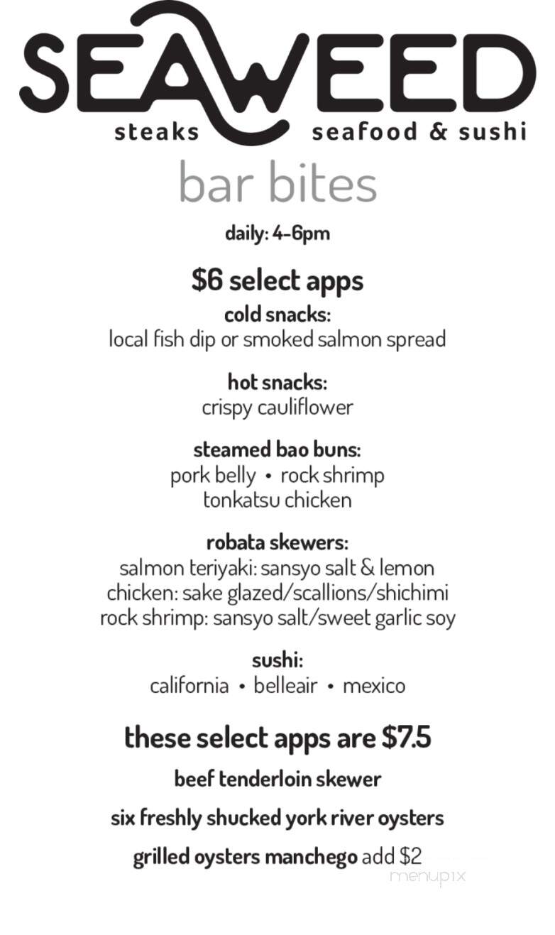 Salt Cracker Fish Camp - Clearwater, FL menu_pic