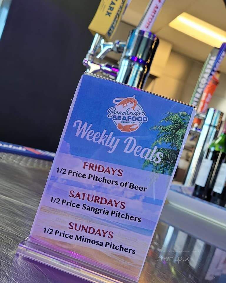Beachside Seafood - Indialantic, FL menu_pic