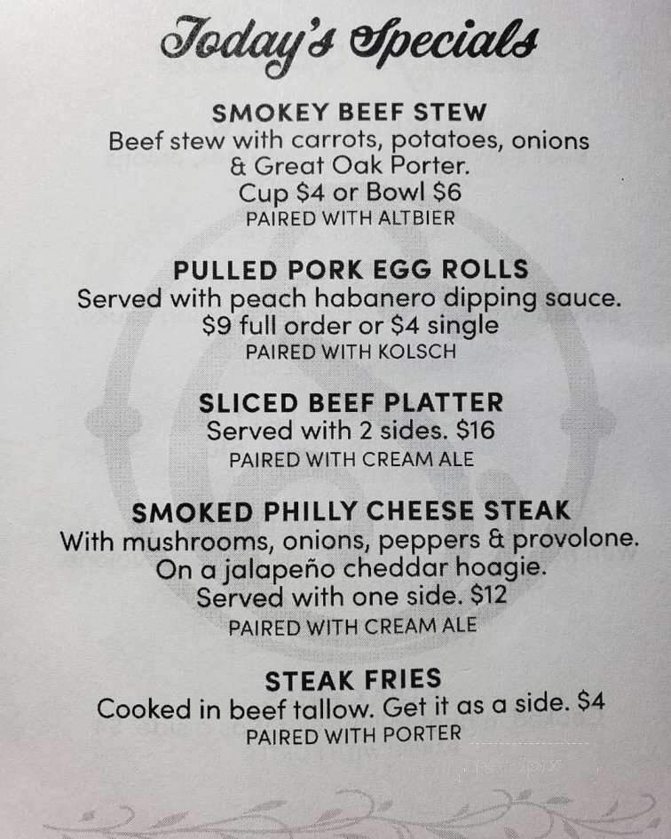 Southern Craft BBQ - Johnson City, TN menu_pic