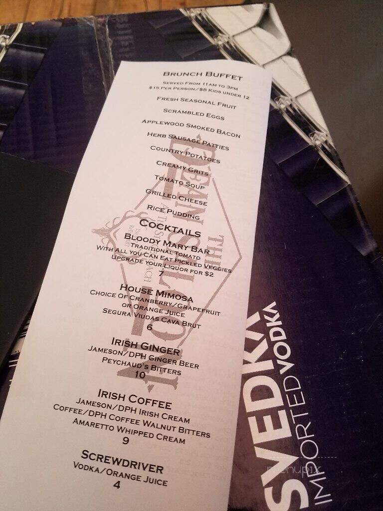 The Dean Public House - Hot Sulphur Springs, CO menu_pic