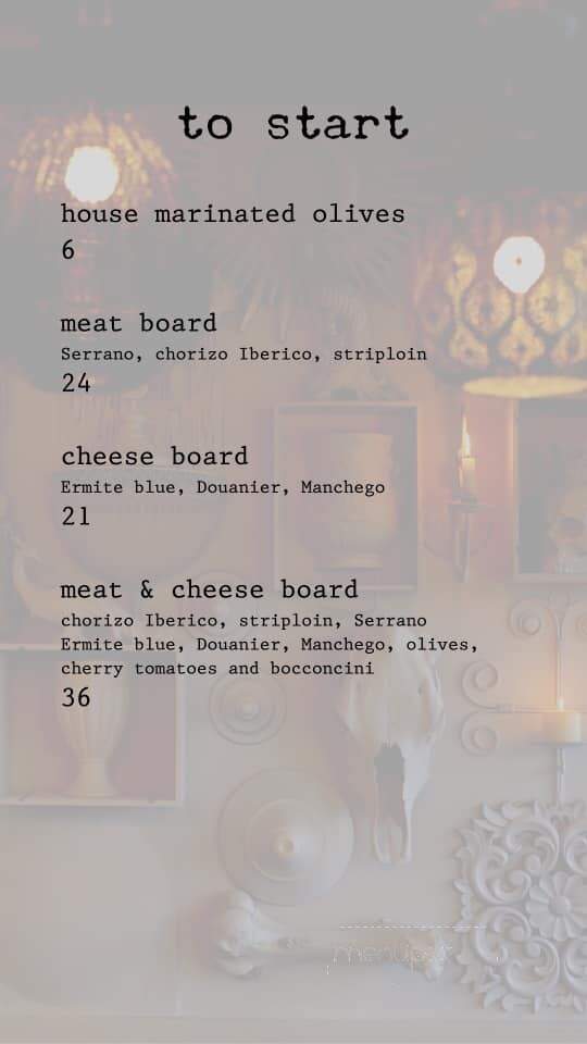 Bodega Tapas and Wine Bar - Edmonton, AB menu_pic