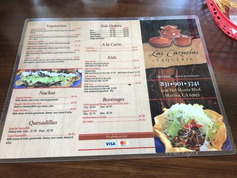 Las Cazuelas Taqueria - Marina, CA