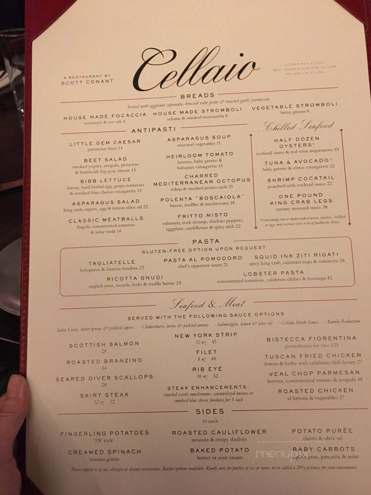 Cellaio Steak - Monticello, NY