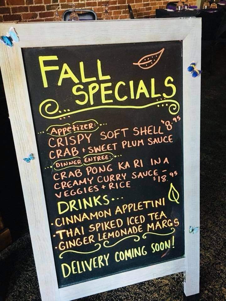 Sandee's Thai Fusion - Janesville, WI menu_pic