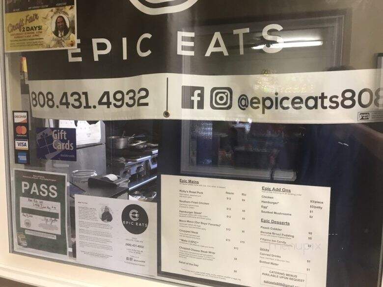 Epic Eats - Lihue, HI