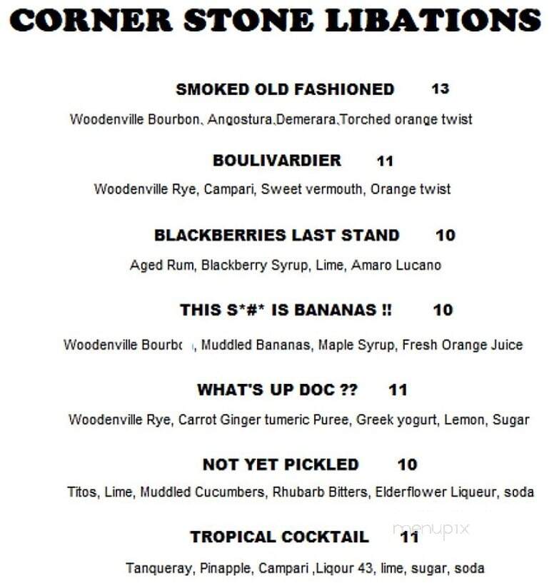 Corner Stone Tavern - Lemont, IL