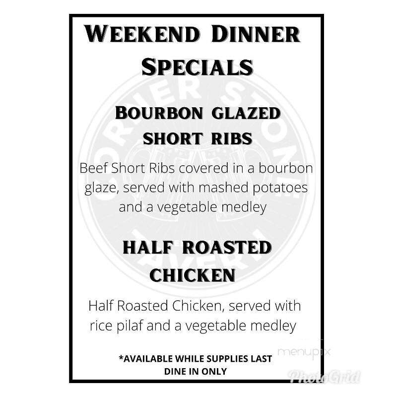 Corner Stone Tavern - Lemont, IL menu_pic