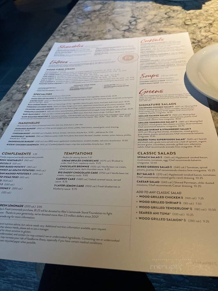 Firebirds Wood Fired Grill - North Wales, PA menu_pic