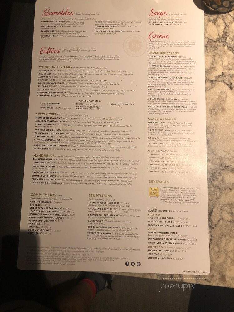 Firebirds Wood Fired Grill - North Wales, PA menu_pic